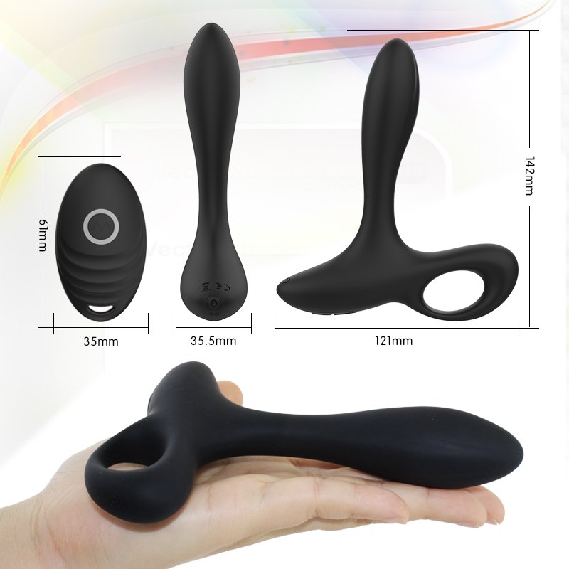 Top Quality Adult Products Rechargeable Male Prostate Massager Anal Male Sex Toys Anal Plug Vibrator