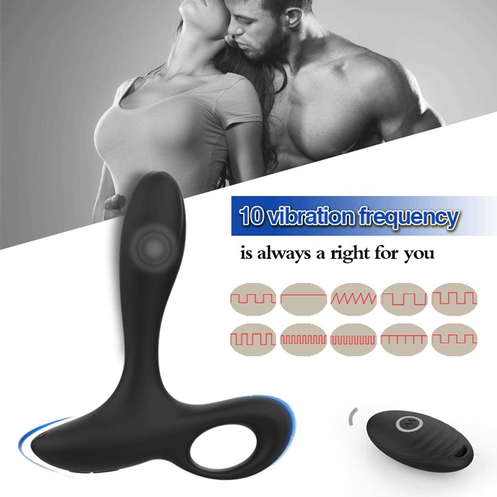 Top Quality Adult Products Rechargeable Male Prostate Massager Anal Male Sex Toys Anal Plug Vibrator