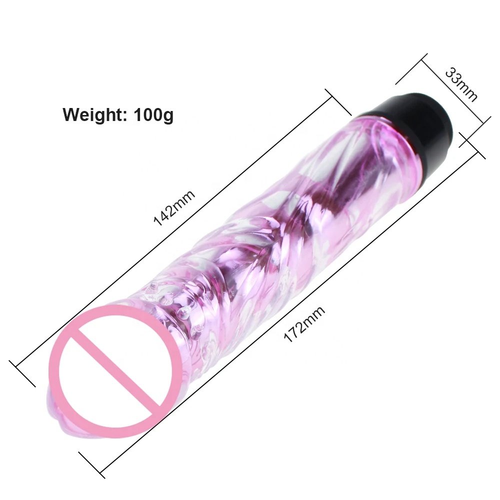 Jelly Dildo Vagina Vibrator Powerful G Spot Anal Vibrating Massager Clitoris Bullet Vibrators For Woman Adult Sex Toys Products