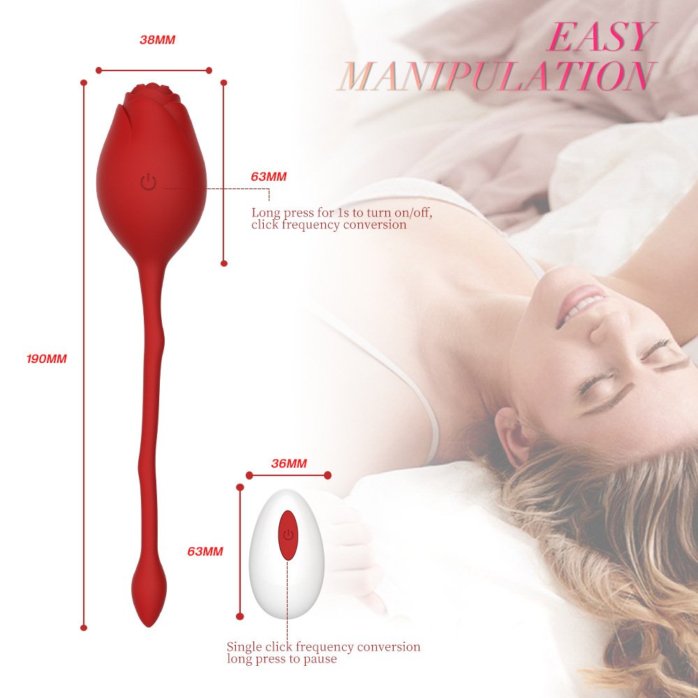 10 frequency remote control wireless anal egg vibrator rose jump egg vibrator sex toy women remote controlled