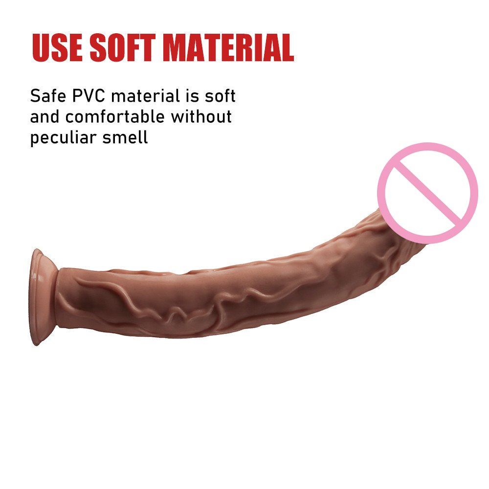 Fake penis TPE soft female masturbator, fake penis sex toy for women, masturbating anal plug sex toy for men adult sexual toys
