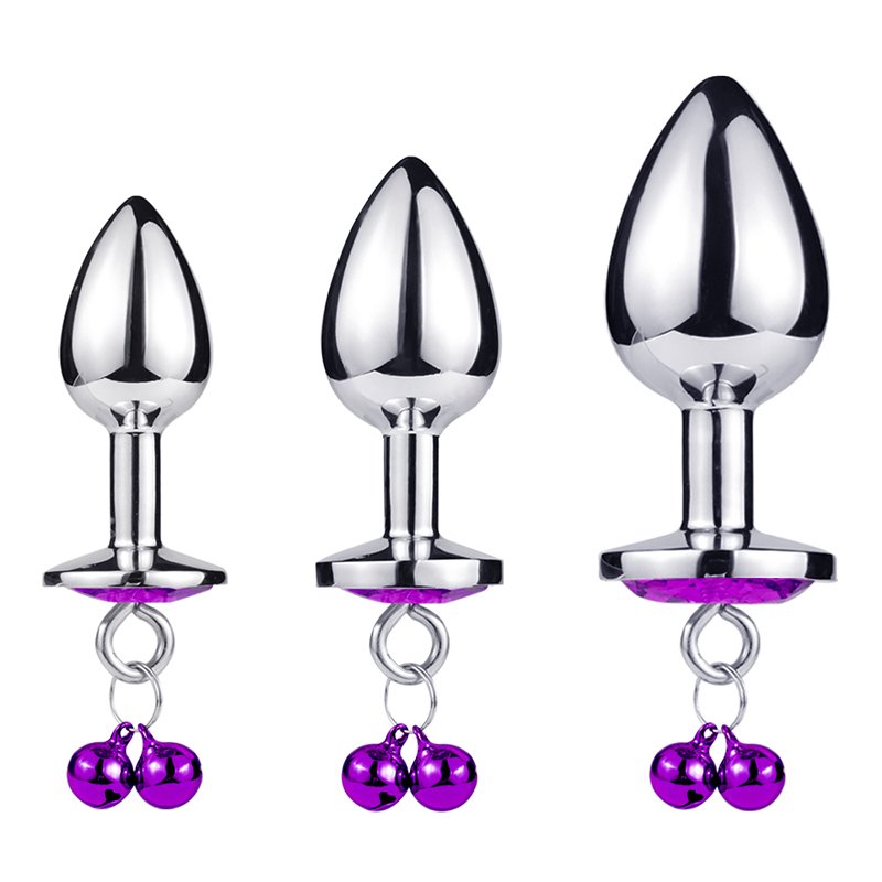 Good Quality Plug Anal Sex Toys Anal Diamond Plug Toys With Traction Chain Sex Adult