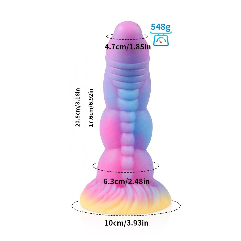 Couple's fun adult toys luminous simulation dildo penis dildo for women with suction cup for men's sex toy