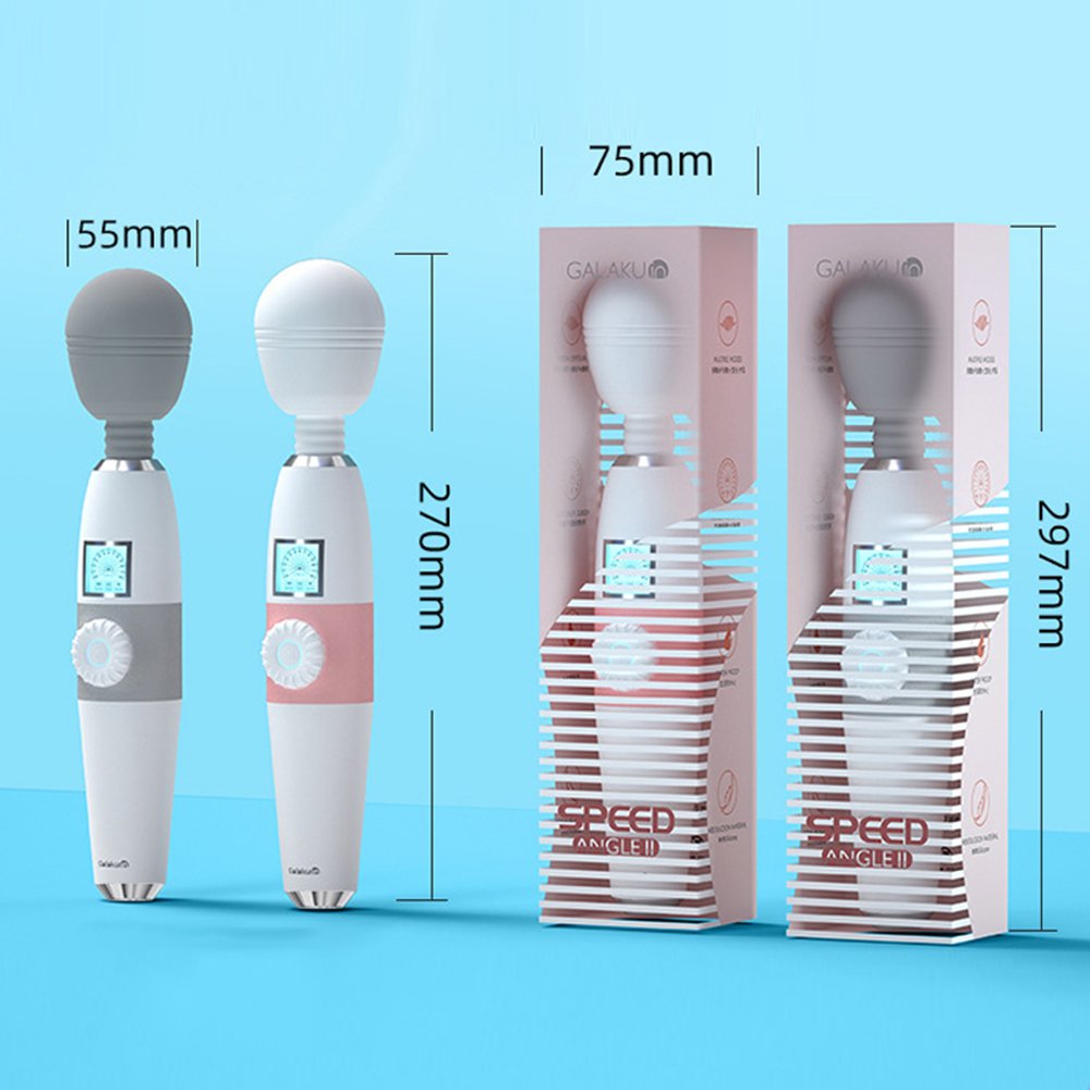 2-Generation Female Big Wand Vibrators G-Spot Women Clitoris Stimulator Masturbation Massager Sex Toys