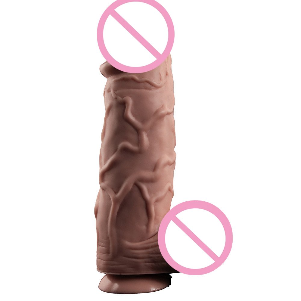 Thick and dildo sex toys for female adult sexual toys, PVC anal plug penis sex toys for male masturbators, fake penis toys