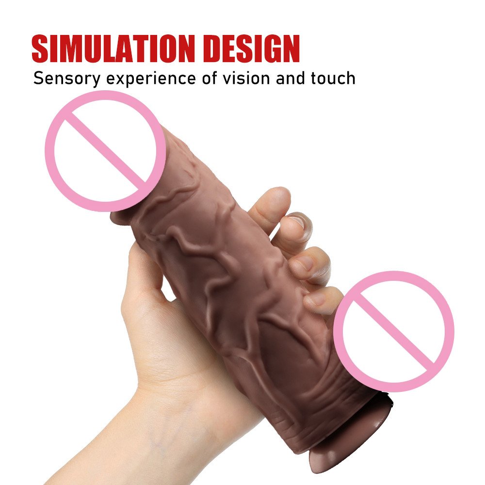 Thick and dildo sex toys for female adult sexual toys, PVC anal plug penis sex toys for male masturbators, fake penis toys