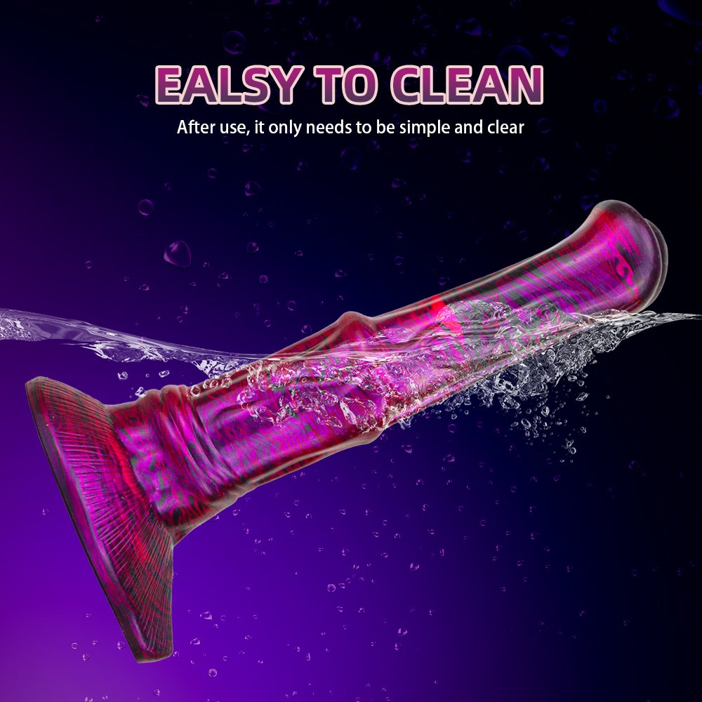 Realistic Alien Horse Penis Dildo 26.5cm Large Anal Plug Thruster Monster Silicone PVC Women's Sex Toy