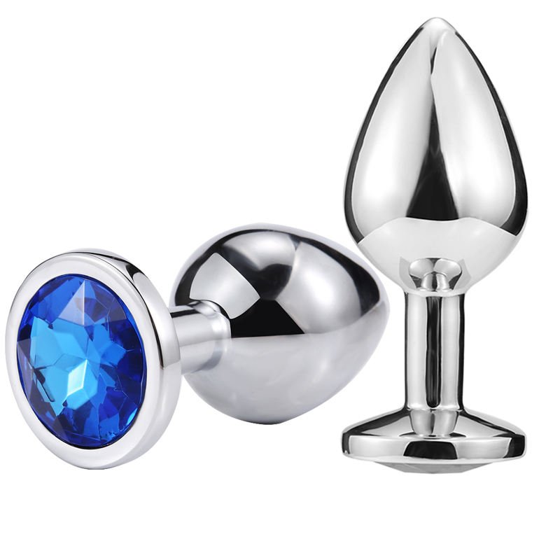 Butt Plug Hot Sale Aluminium Alloy Color Metal Anal Plug Jewel Anal Toys Fun Sex Toys For Woman