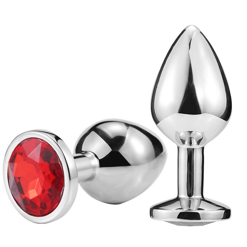 Butt Plug Hot Sale Aluminium Alloy Color Metal Anal Plug Jewel Anal Toys Fun Sex Toys For Woman