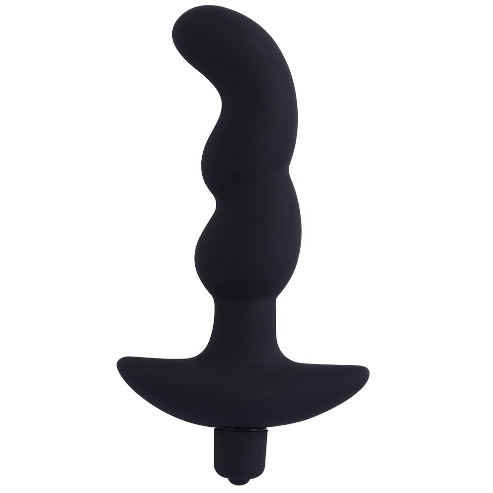 Multi-speed Vibration Massager Mode Medical Silicone G Spot Anal Beads Butt Plug Gay Sex Toys For Men Women