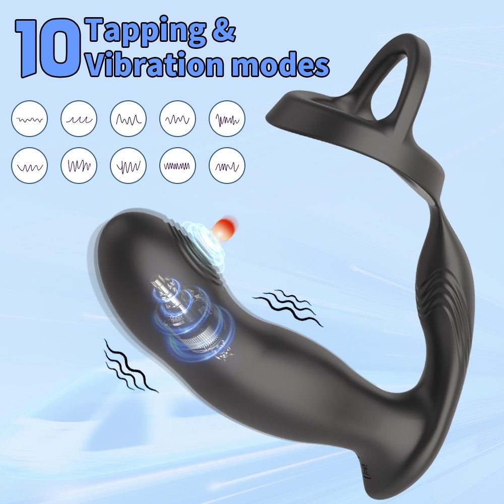 Control Thrusting Anal Plug Vibrator Prostate Massager G Spot Clitoris Vibrator Butt Plug Sex Toys for Men