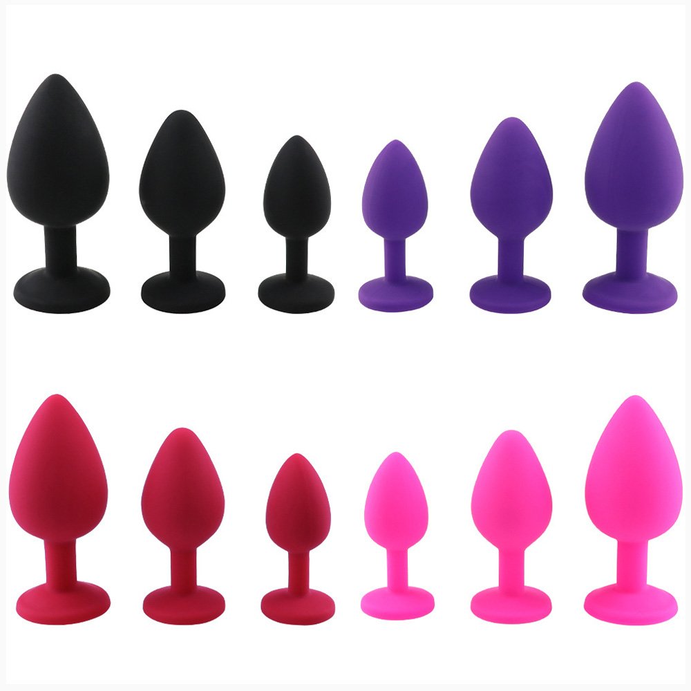 Anal Plug Butt Sex Toys for Women Men Soft Silicone Gay Massager Mini Erotic Bullet Vibrator Anal Sexy Toys