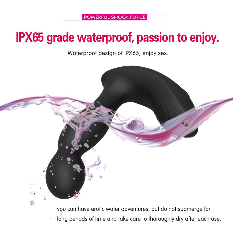 Remote control Male Female Electronic Prostate Massager with Wireless Control Vibrator Gift for Men'