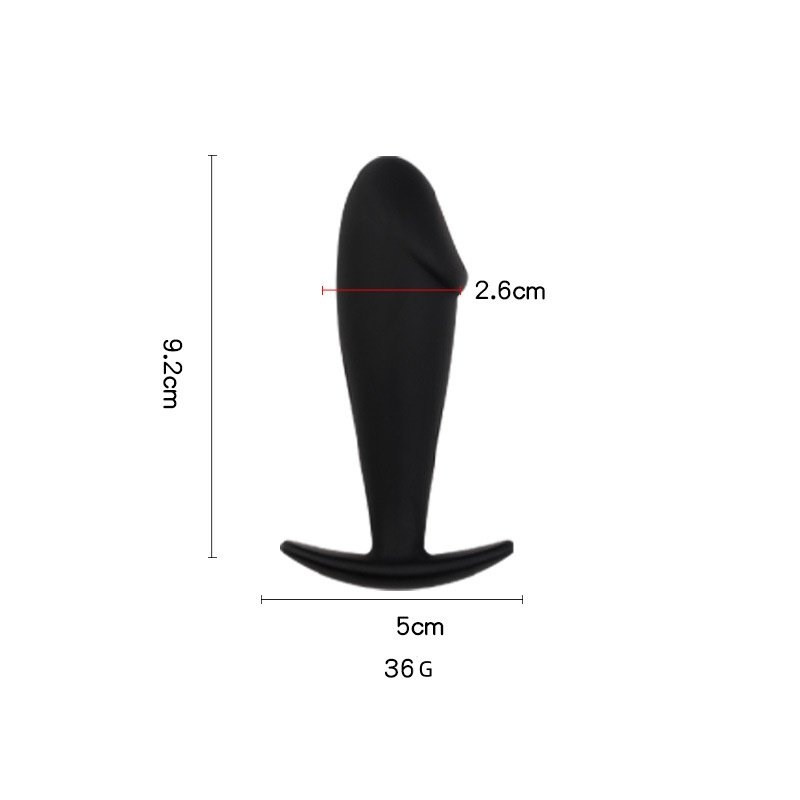 Anal Plug Trainer Kit Silicone Butt Plug Set Men Women Flirt Tools