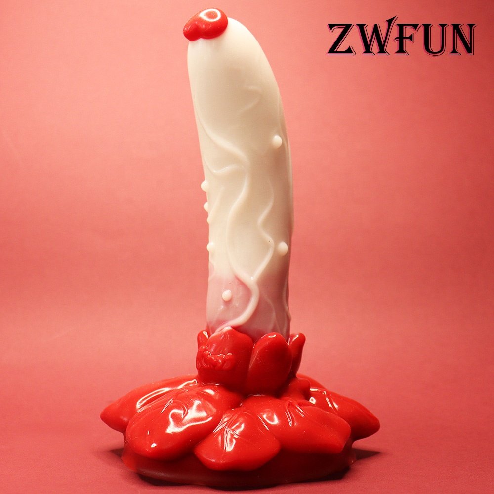 ZWFUN 2024 New Monster Dildo Rose Sex Toys Adult Toy with Strong Suction Cup Fantasy Silicone Dildo Anal Plug Prostate Massager