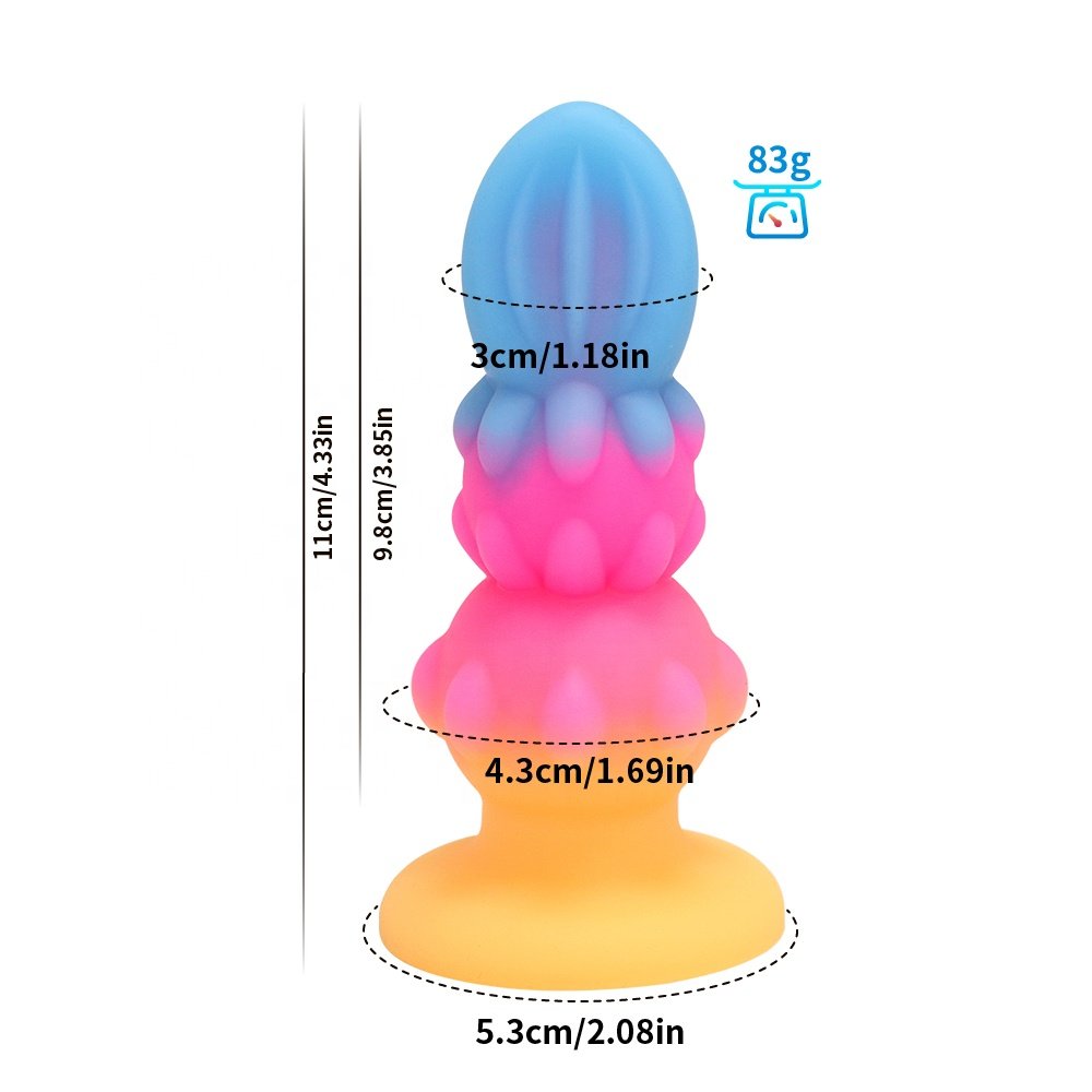 Large Huge Silicone Anal Plug for Butt Soft Color Adult Man Thrusting Sex Toys Sexy Adult Sexual Anal Toys for Men