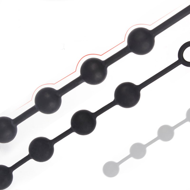 4 Balls Anal Beads Erotic G-spot Silicone Butt Plug with Pull Ring Sex Toys for Women Men