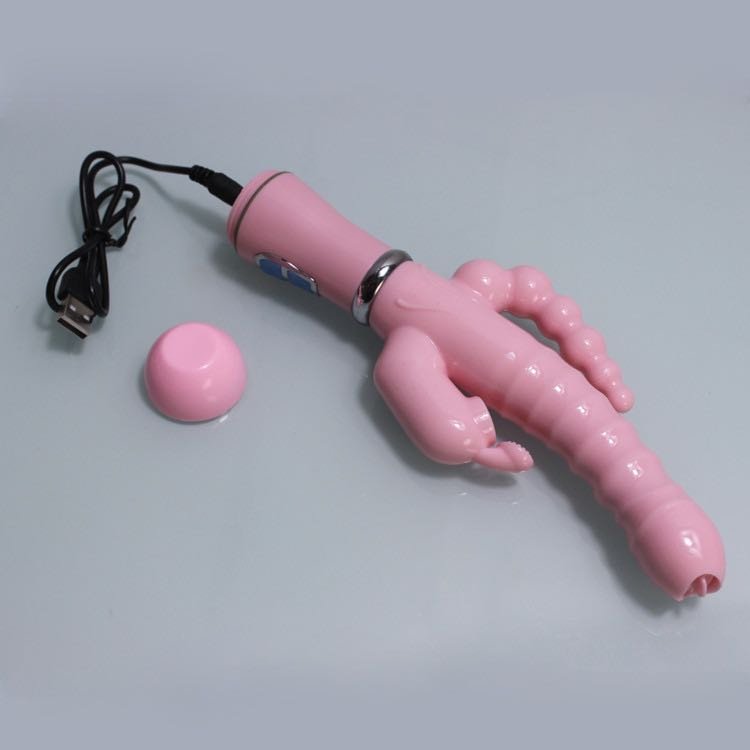 Female Infatuated Rabbit Vibrator Dildo Tongue G-Spot Massage Stick Back Courtyard Anal Masturbation Sex Toys for Adults