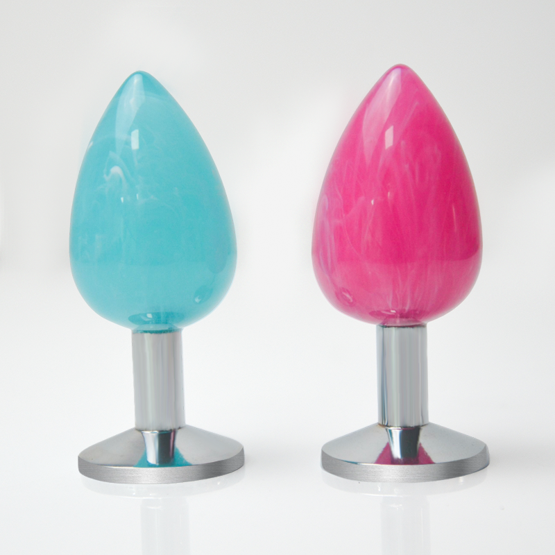 Anal Plug With Crystal Jewelry Smooth Touch Female Butt Plug Anal Bead Anus Dilator Anal Toys For Male Men Women%