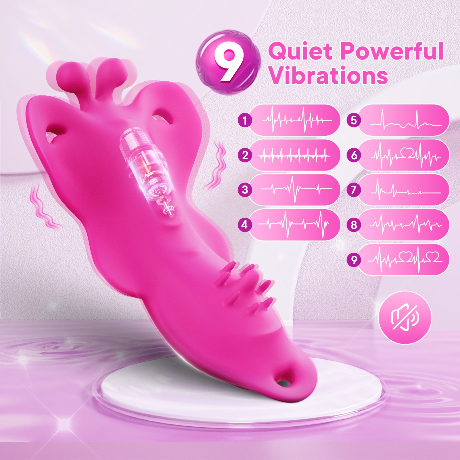 AIZHILAN Sex toy factory of butterflies wear a wearable vibrator clitoral stimulator is selling hotly