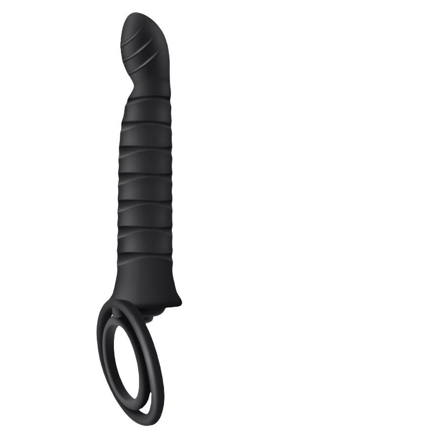 New 10 frequency Resistant Silicone Bead Anal Plug with Dual Hole Ring Locking Anal Plug Toys for Woman and Men