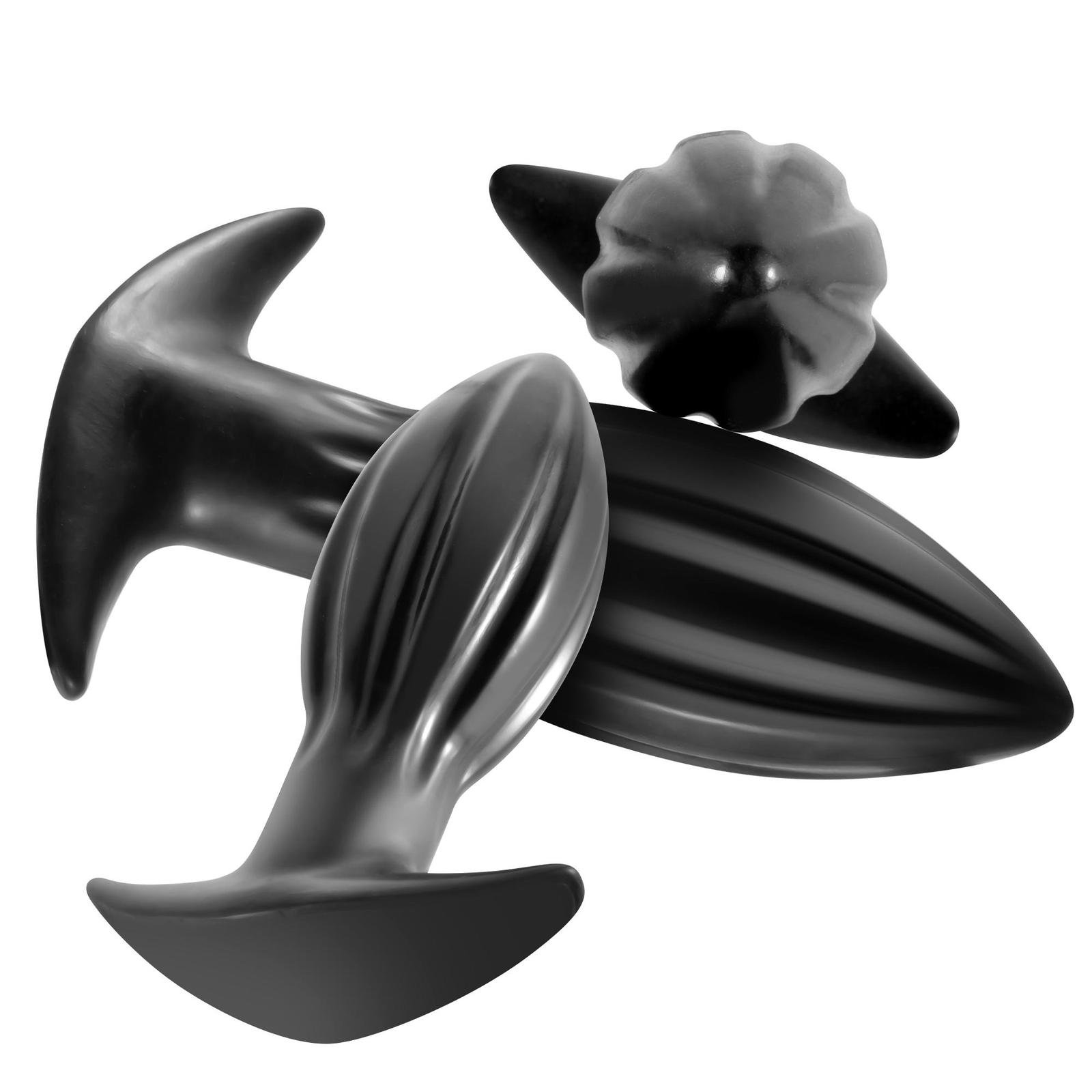 Huge Soft Silicone 4.7/6/7 Inch T Shape XXL Anal Plug Set Butt Plugs Trainer Anus Intercourse Sexy Toy for Men Women and Couple