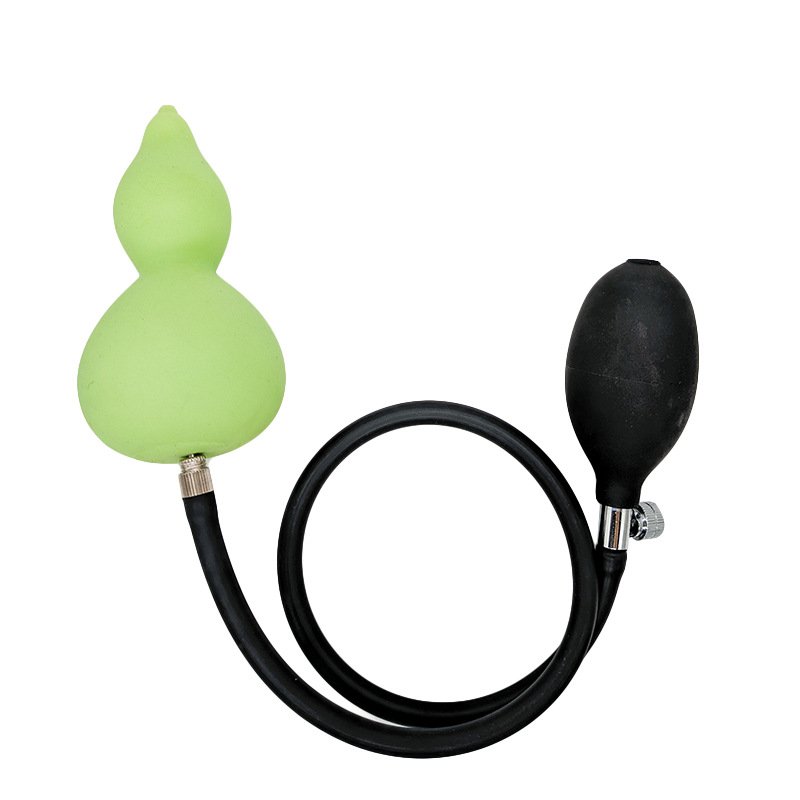 Fruit shape Inflatable Anal Plug Silicone Large Dildo Pump Butt Expand Butt Anal Plug Expandable Butt Dilator Adult Sex Toys