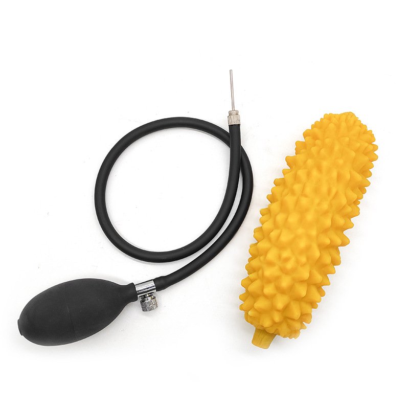 Fruit shape Inflatable Anal Plug Silicone Large Dildo Pump Butt Expand Butt Anal Plug Expandable Butt Dilator Adult Sex Toys