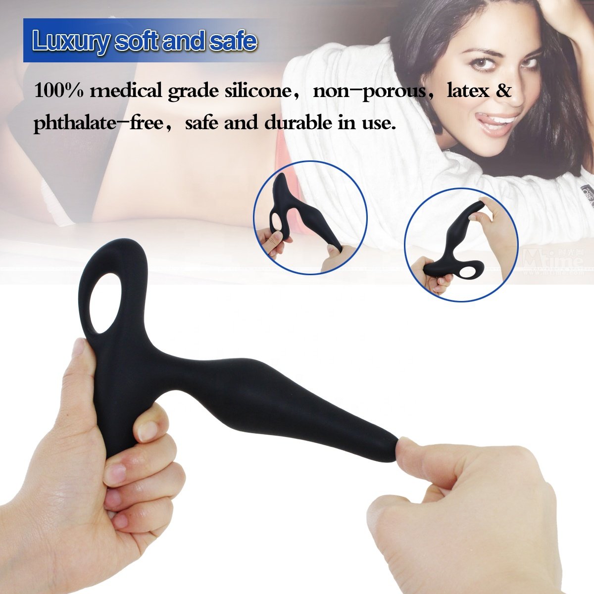 Adult Sex Anal Vibrating Plug for Men Anal Trainer Toys Sex Love Toys