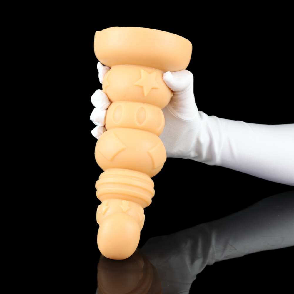 Pull-on oversized anal plug with backyard sex expander dildo masturbation anal sex toys