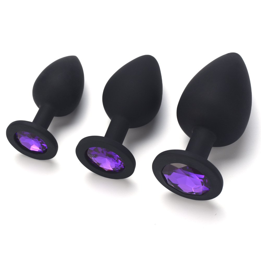 Soft Silicone Anal Plug and Prostate Massager Adult Gay Sex Products Masturbators for Women and Men Butt Plug Sex Toys