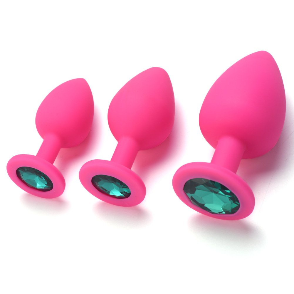 Soft Silicone Anal Plug and Prostate Massager Adult Gay Sex Products Masturbators for Women and Men Butt Plug Sex Toys