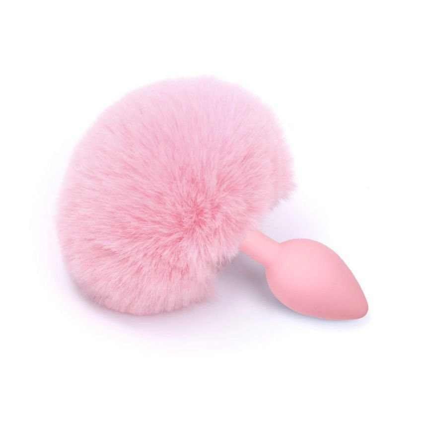 Adult Products For Gay Silicone Butt Plug Small Anal Plug With Cat Tail Pink Sex Toys