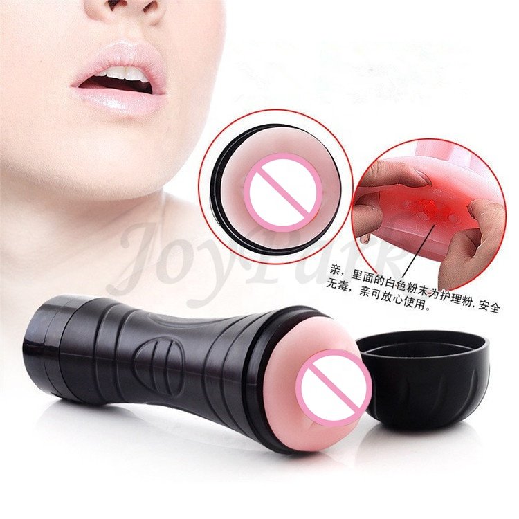 JoyPark Perfect Vagina Hands free Masturbation Cup Automatic Male Sex Toy Pussy Electric Masturbator for Man