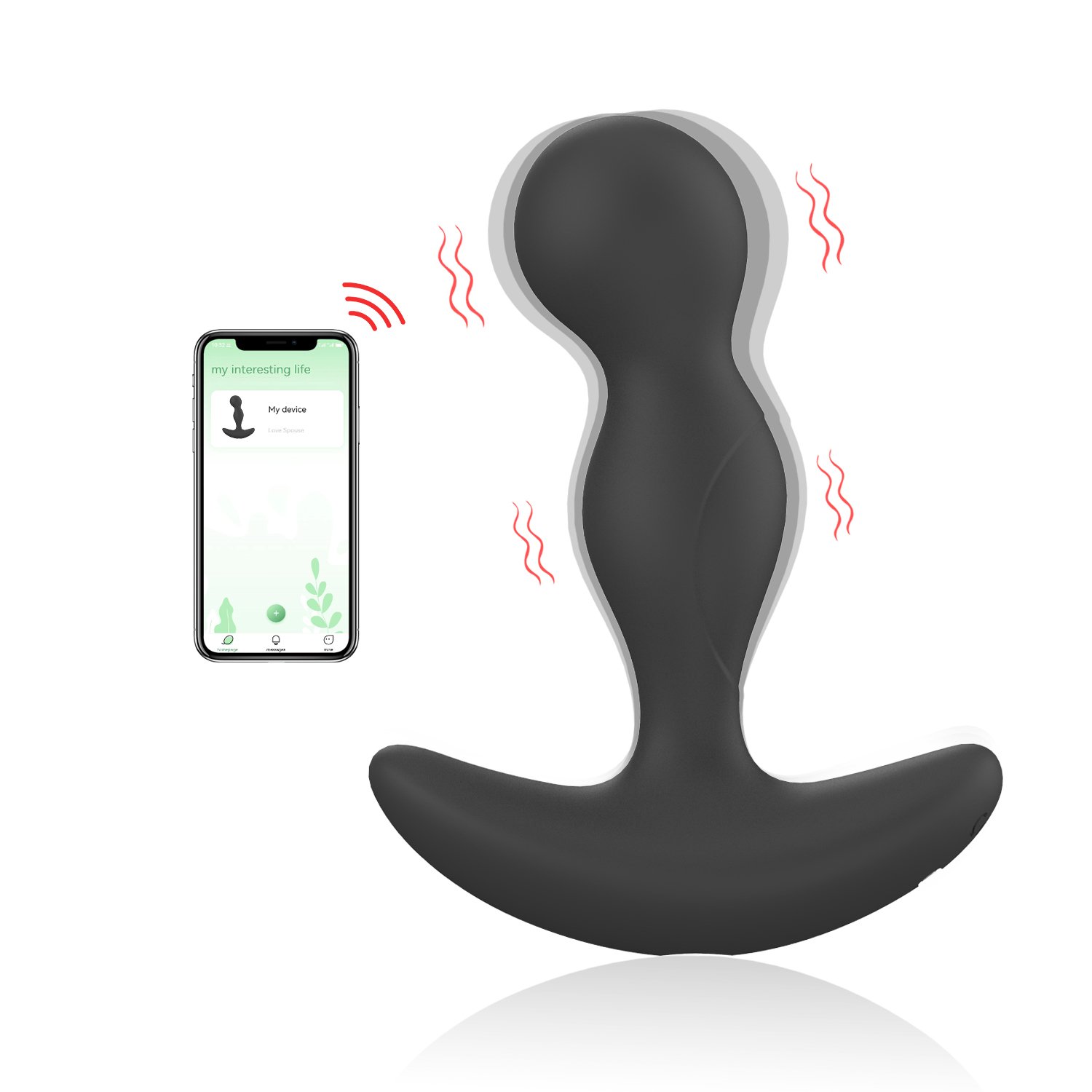 Wireless Remote Control Prostate Massager Anal plug Vibrator Sex Toys for Men Couple Sexual Pleasure Toy