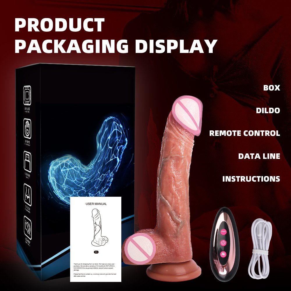 Super Strong Telescopic Heating Big Realistic Huge Dildo Vibrator Sex Toys For Women Masturbation Xxl Dildos Per Donna