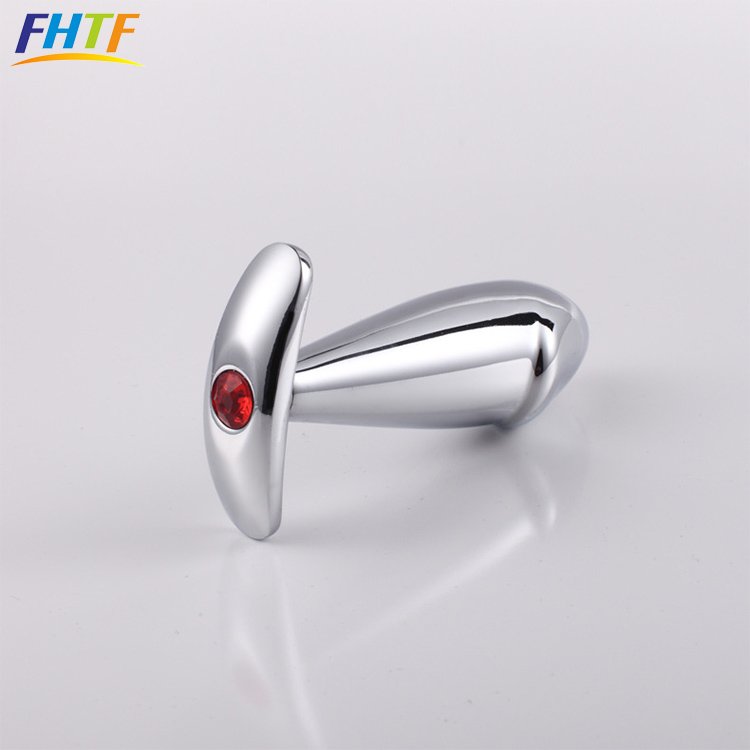 Metal Chastity Anal Plug Dildo Sex Toys for Women Masturbation Vagina Massage Stick