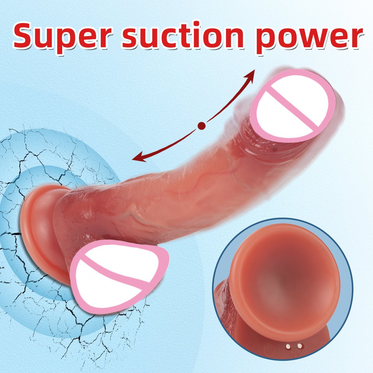 Hot Sale Anal Xxl Silicone Huge Realistic Remote Control Big Dildo Vibrator for Women Sex Toy Strap On Thrusting Dildo