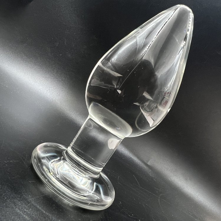 Factory Supply Thick Long Glass Dildo Massage Vagina Wand Adult Sex Toys