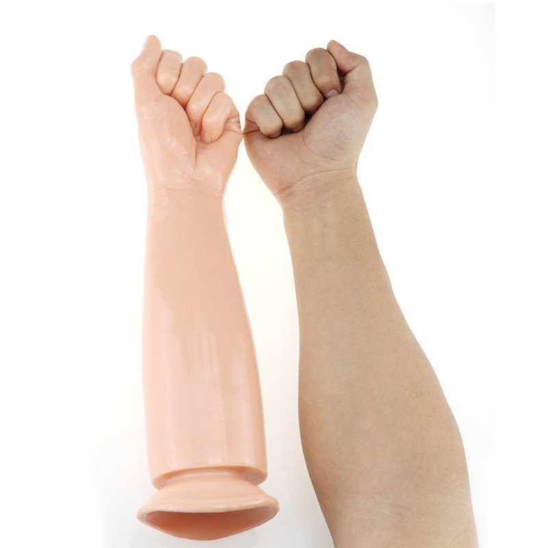 Silicone And Metal Hand Dildo Butt Plug Juguetes Sexuales Fistin Ass Massager Arm Huge Dildo Fisting Anal Sex Toy For Women