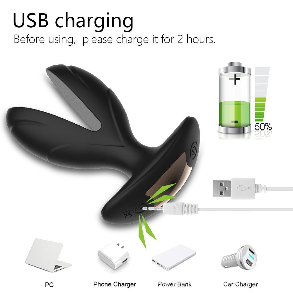 Foreign electric shock anal reamer remote massager rear court vibration anal plug fun gay sm orgasm toy fun