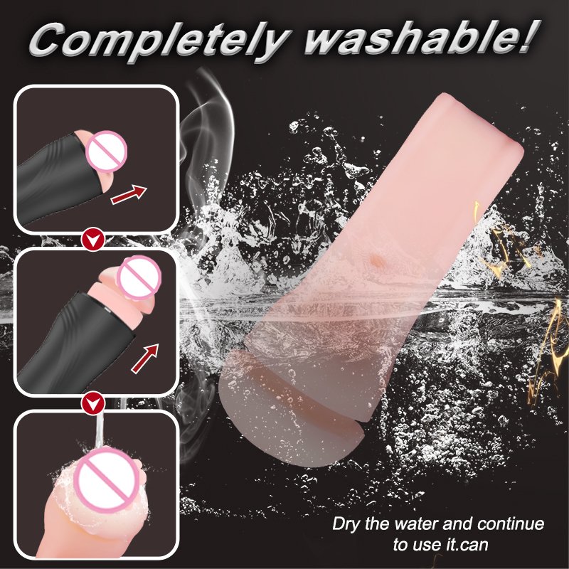 LENDGOGO Pocket Pussy Mini Suction Vibrator Vagina Automatic Vibrating Masturbator 3D wholesale supplier sex toy manufacturer
