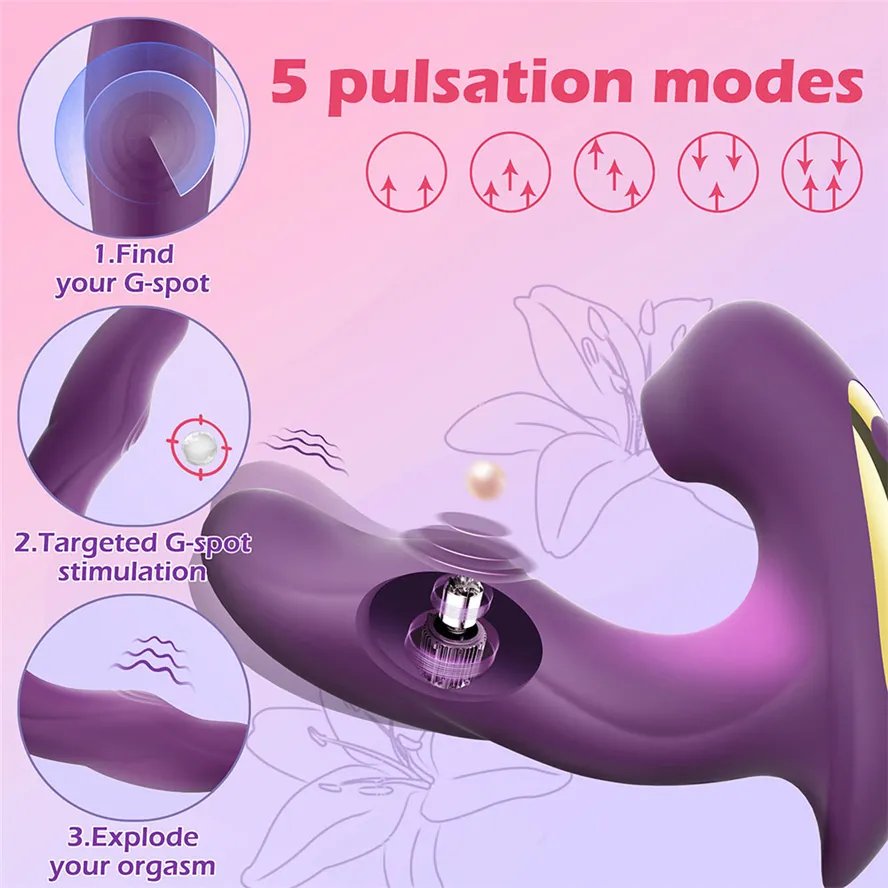 New Clitoral 3 in 1 Sucking Vibrator Multifunction Tongue Licking Dildo Adults product Sex Toys for momen