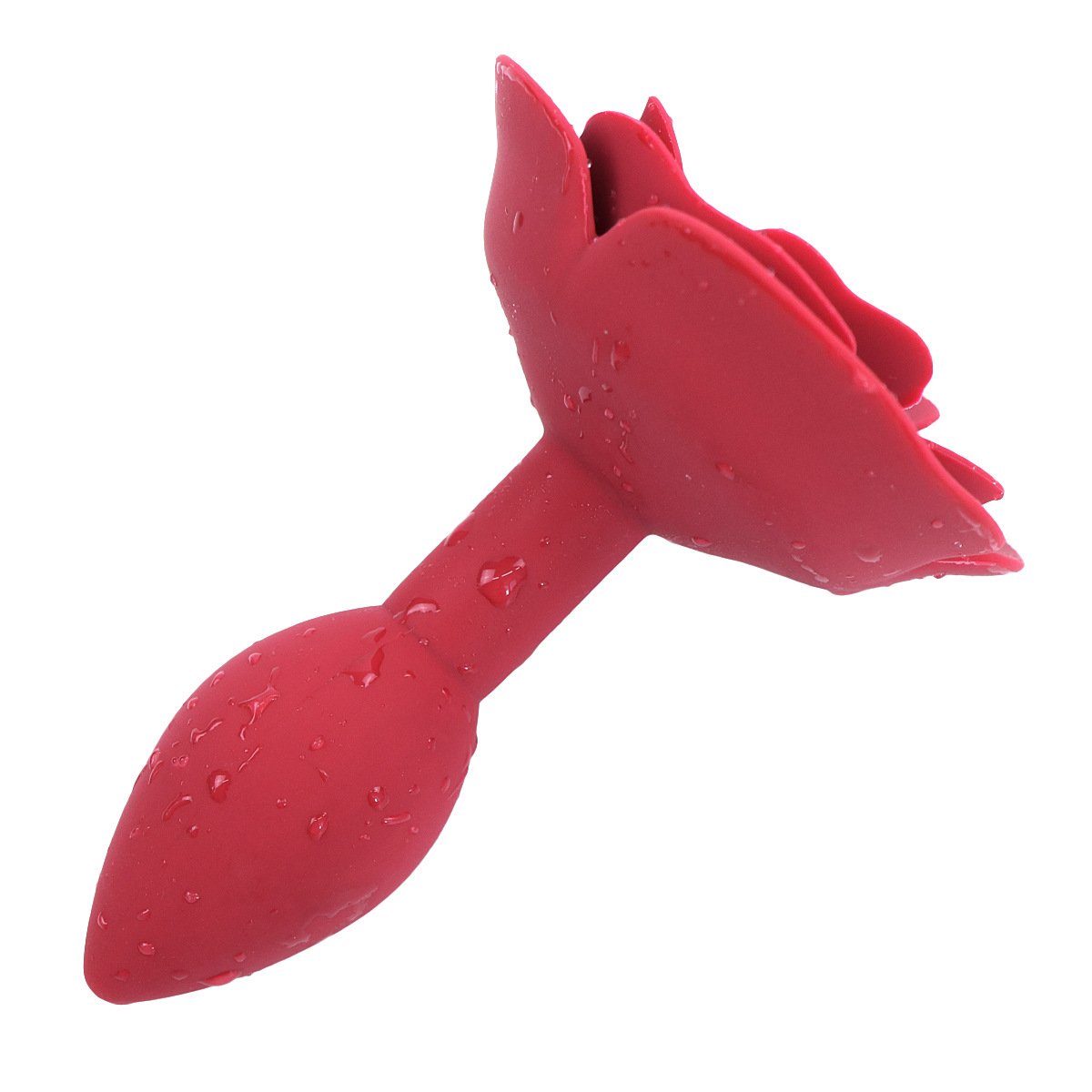 Silicone Rose Anal Plug Sex Toy For Anal Massage