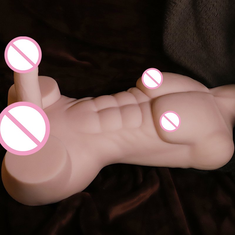 Simulated half body dildo doll realistic female dildo soft silicone female masturbation device