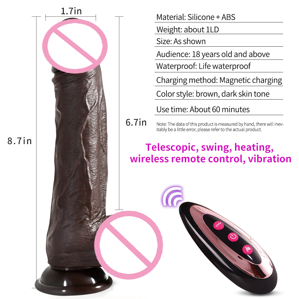 YPM remote control Realistic dildo Huge Big Penis 12inch With Suction Cup APP control Sex Toys for Woman Masturbation