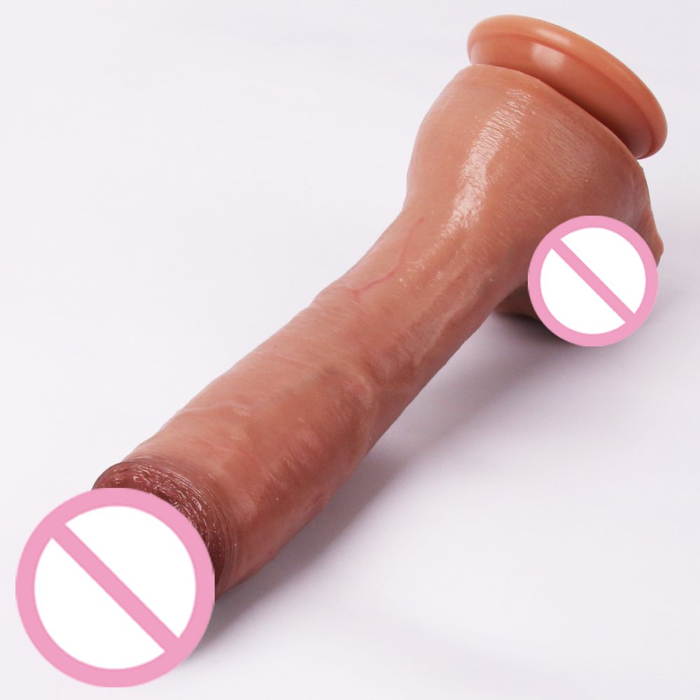 FairyKiss Big flesh Dildo for Clitoral Vagina and G-spot Anal Stimulation Adult Toys for Women and Couple sex pleasure S/L size