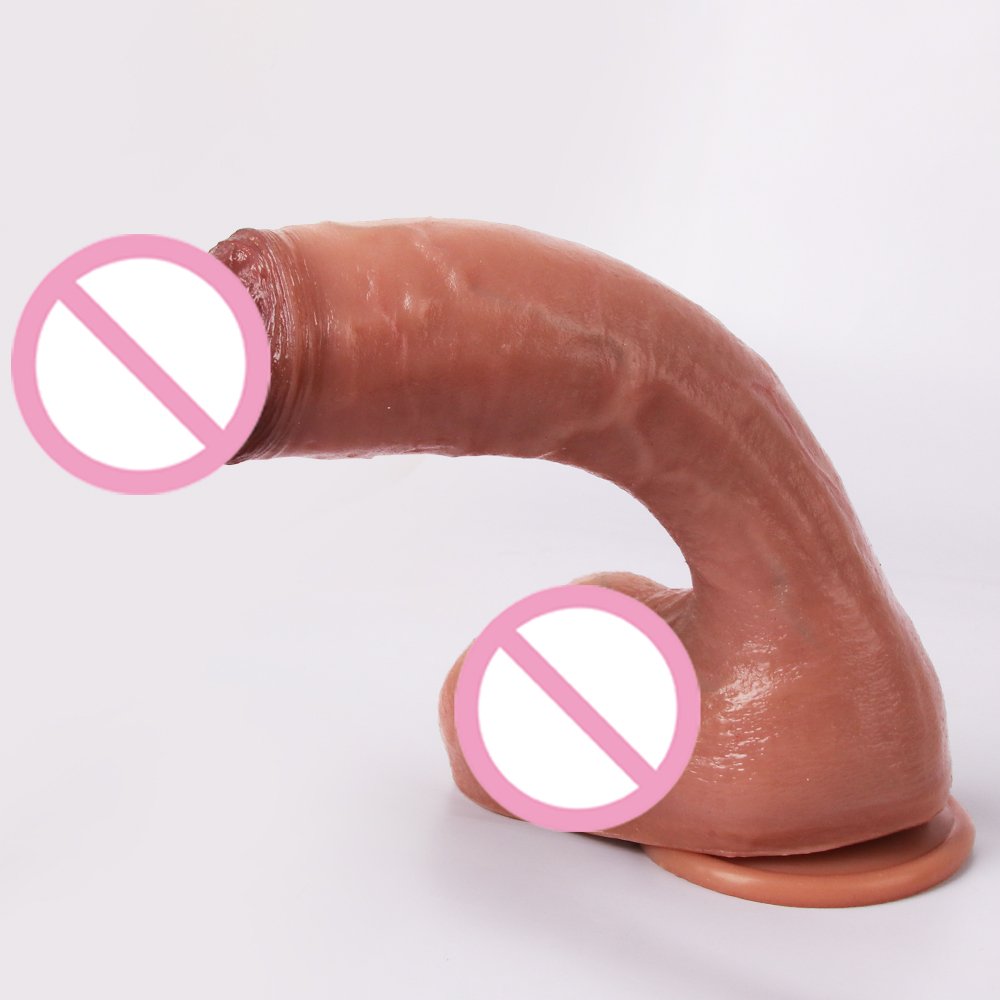 FairyKiss Big flesh Dildo for Clitoral Vagina and G-spot Anal Stimulation Adult Toys for Women and Couple sex pleasure S/L size