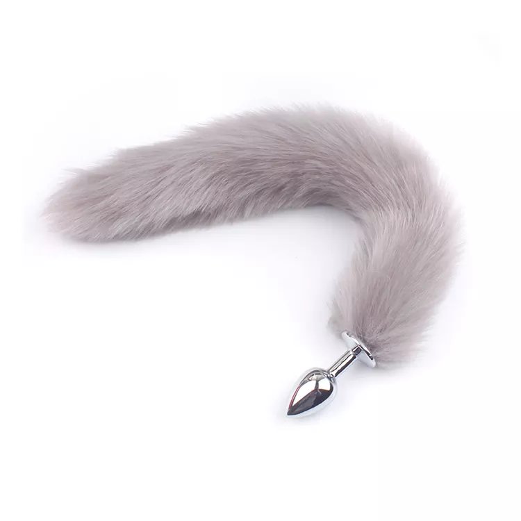 Hot selling fox tail anal plug butt plug sex toys anal anal plug tail