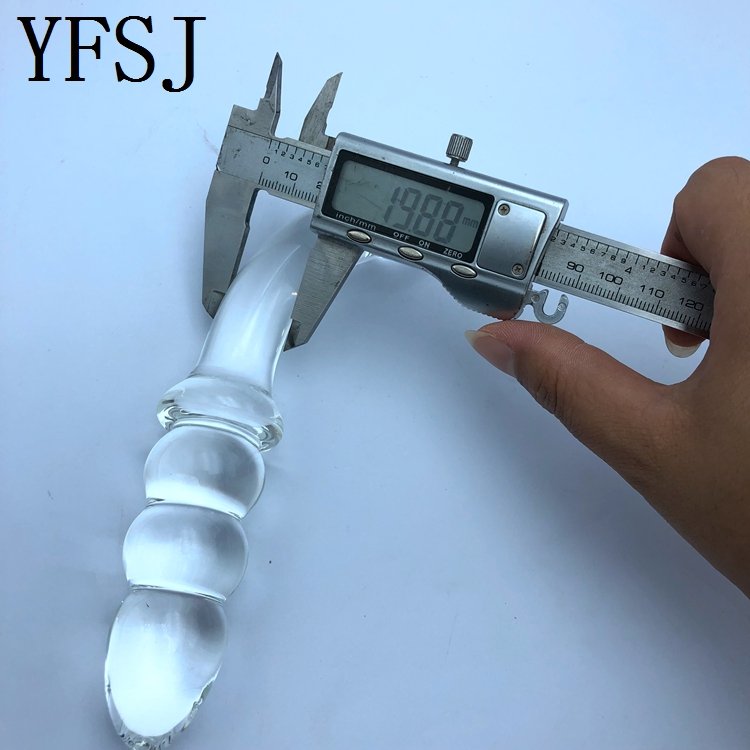 Factory direct wholesale natural stone crystal massage stick glass dildo sex toy